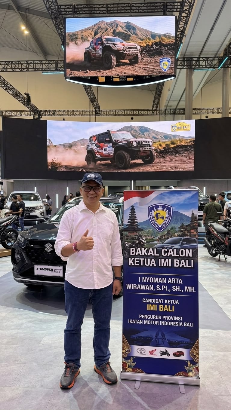 Bursa Ketua IMI Bali Mulai Menghangat, Artha Wirawan Nyatakan Siap Maju, Sejumlah Nama Lain Turut Diperbincangkan Bursa Ketua IMI Bali Mulai Menghangat, Artha Wirawan Nyatakan Siap Maju, Sejumlah Nama Lain Turut Diperbincangkan