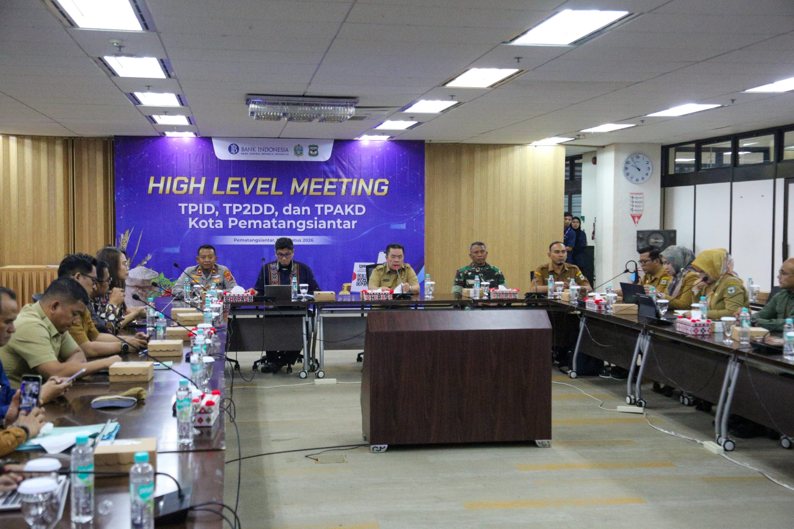 Wali Kota Pematangsiantar Hadiri HLM TPID, TP2DD dan TPAKD Dalam Rangka Menjaga Stabilitas Inflasi Daerah Serta Percepatan Implementasi ETPD dan Akses Keuangan Daerah