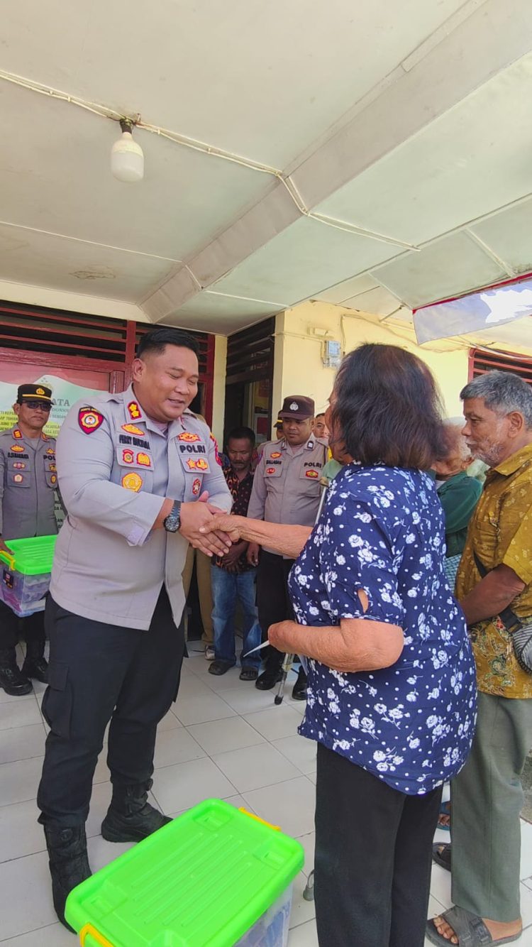 Kapolres Taput Kunker di Polsek Parmonangan Sampaikan Beberapa Pesan Penting Kepada Forkopimca Dan Kepada Anggota Polsek