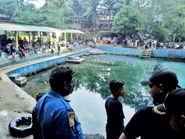 BPBD Kabupaten Simalungun Turunkan Personel Bantu Cari Warga Yang Hilang di Sungai Lobang