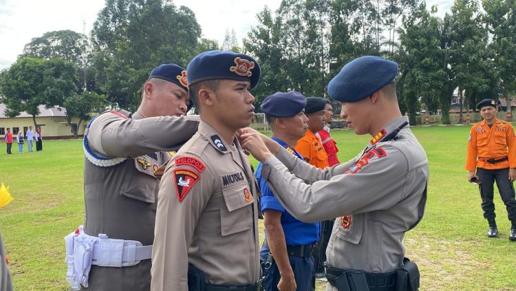 Kesiapsiagaan Hadapi Ancaman Bencana, Personel Batalyon B Gelar Simulasi Penanganan Karhutla di Pematangsiantar