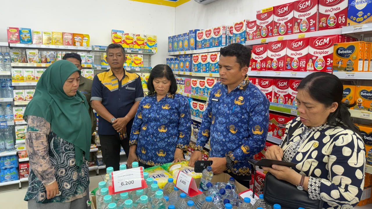 Tim Gabungan Polres Taput, Pemkab, Bulog Dan Badan Ketahanan Pangan Nasional Cek Ketersediaan Pangan, Mutu Serta Harga Pangan di Wilayah Taput