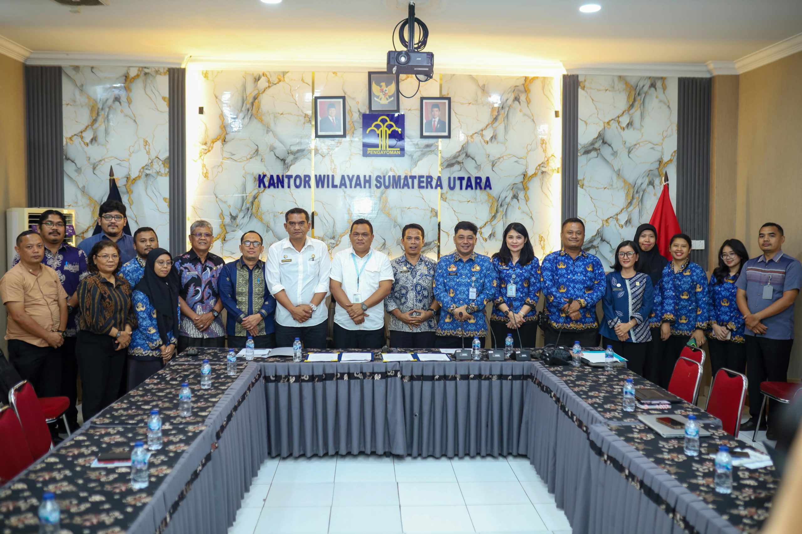 Pemko Pematangsiantar Bersama Kemenkum Wilayah Sumut Menggelar Rapat Harmonisasi Ranperwa Pematangsiantar tentang Pedoman Penyelenggaraan Penanggulangan Bencana