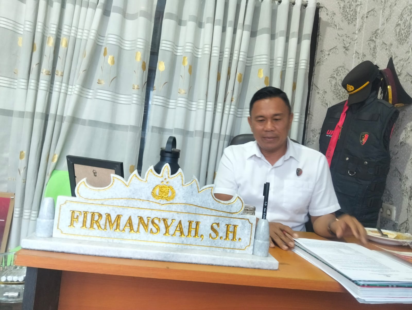 Kanit PPA IPDA Firmansyah Sambut Hangat Kunjungan Awak Media, Perkuat Sinergi dalam Penyampaian Informasi