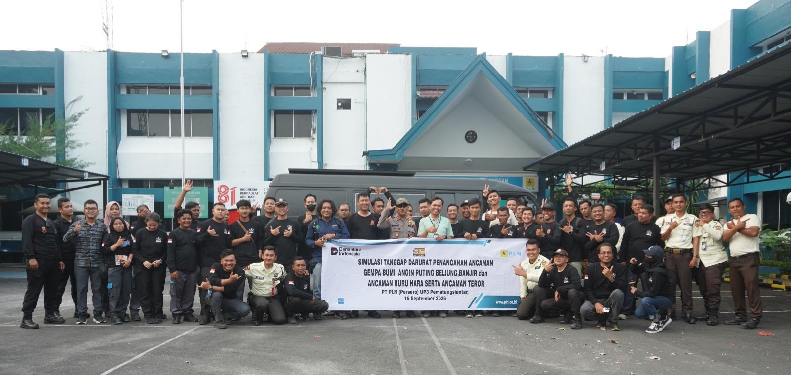 Tingkatkan Kesiapsiagaan, PLN UP3 Pematangsiantar Gelar Pelatihan dan Simulasi Tanggap Darurat
