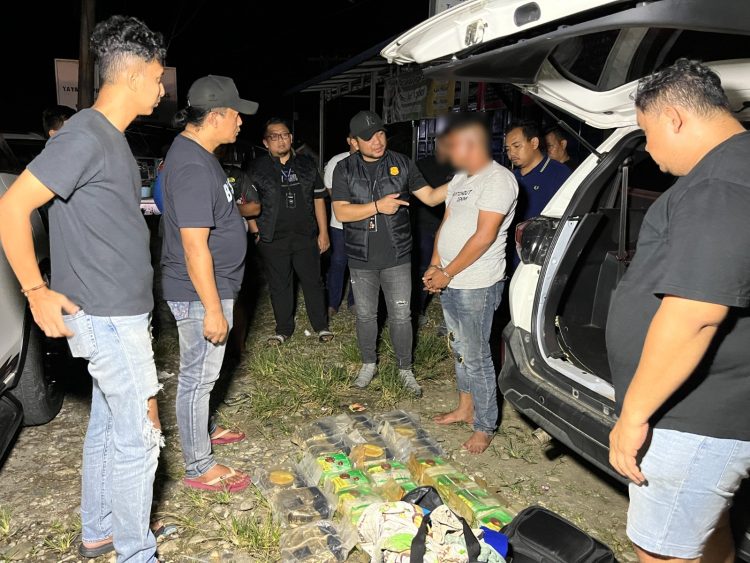 Satresnarkoba Polrestabes Medan Gagalkan Pengiriman Sabu ke Palembang, Diwarnai Aksi Kejar-Kejaran 