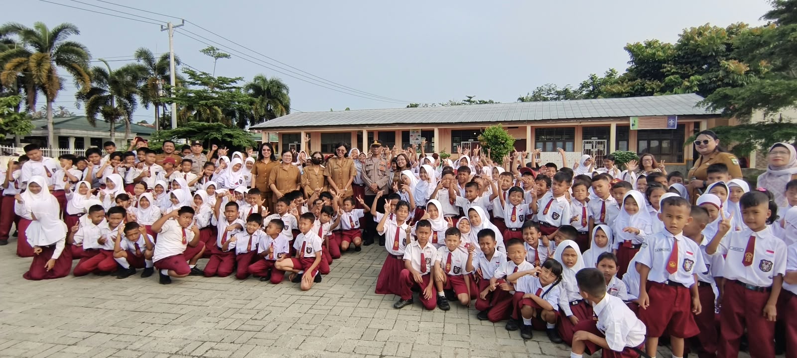 Antisipasi Bullying, Polsek Siantar Martoba Sosialisasi di SDN 124387