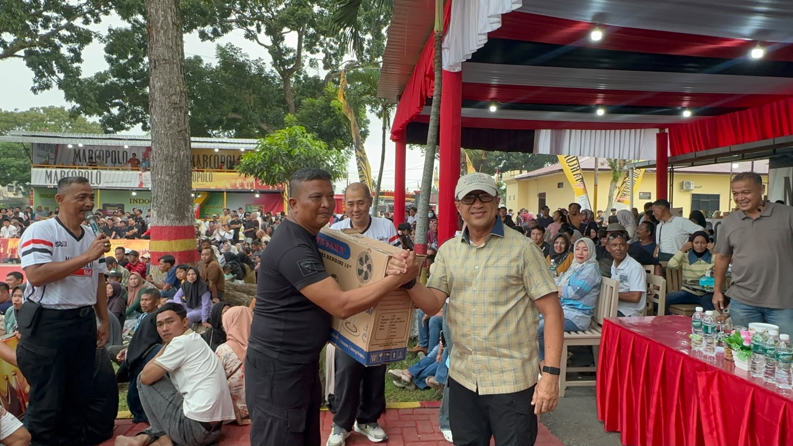 Dansat Brimob Sumut Saksikan Marcopolo Cup 2026 di Pematangsiantar, Perkuat Sportivitas dan Kedekatan dengan Masyarakat Dansat Brimob Sumut Saksikan Marcopolo Cup 2026 di Pematangsiantar, Perkuat Sportivitas dan Kedekatan dengan Masyarakat