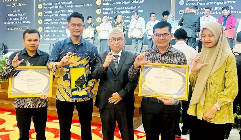 Selamat, Pemkab Simalungun Kembali Raih Penghargaan Kategori Badan Publik Informatif Tahun 2026 Selamat, Pemkab Simalungun Kembali Raih Penghargaan Kategori Badan Publik Informatif Tahun 2026