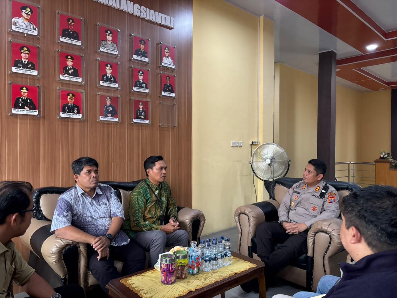 PLN UP3 Pematangsiantar Perkuat Sinergi dengan Kapolres Pematangsiantar, Dalam Mendukung Keamanan dan Kenyamanan Masyarakat