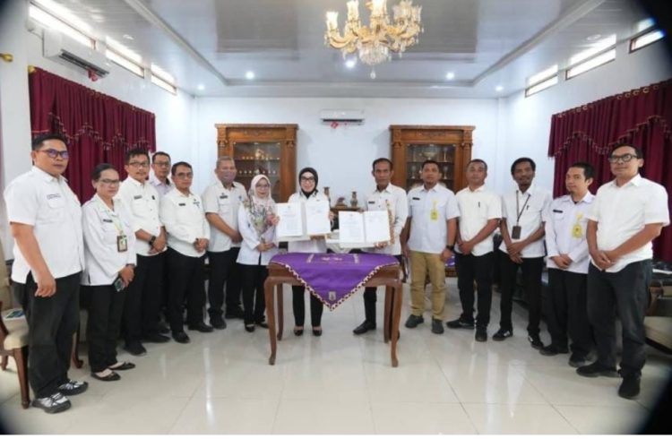 Pemkab Way Kanan Dan BPN Tandatangani Nota Kesepakatan Pemkab Way Kanan Dan BPN Tandatangani Nota Kesepakatan