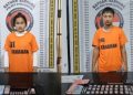 Pipi Indriyani dan Dedi Syahputra, dua orang ini telah ditangkap. Barang bukti sabu seberat 37,38. Suro tak berhasil ditangkap Polres Simalungun