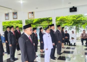 Pelaksanaan pelantikan (Dok Pemkab Simalungun)