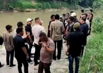 Tangkapan layar vidio yang di tayang Tribunennews.com di media sosial