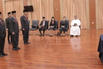 Suasana pelantikan (dok Pemkab Simalungun)