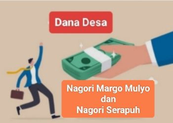 Ilustrasi pengembalian dana desa Nagori Margo Mulyo dan Serapuh