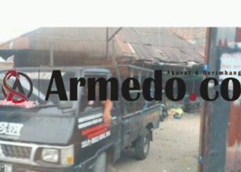 Usaha pengepul barang bekas milik CV Agam Grup yang disoal warga