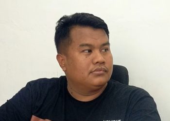 Oknum Pangulu Nagori Karang Anyer, Safii pasca ditemui di ruang kerjanya