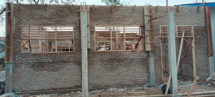Salah satu revitalisasi sekolah SMP tahun 2025 di Kabupaten Simalungun