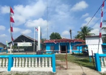 Kantor Pangulu Nagori Bah Kisat di Kecamatan Tanah Jawa, Kabupaten Simalungun, Sumut