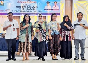 Moment kebersamaan kepengurusan Bunda PAUD Simalungun