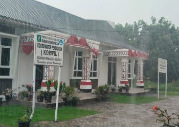 Kantor Korwil Dinas Pendidikan Kabupaten Simalungun di Kecamatan Tapian Dolok