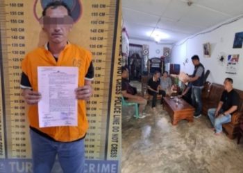 Proses penangkapan dan tersangka di RTP Polres Simalungun