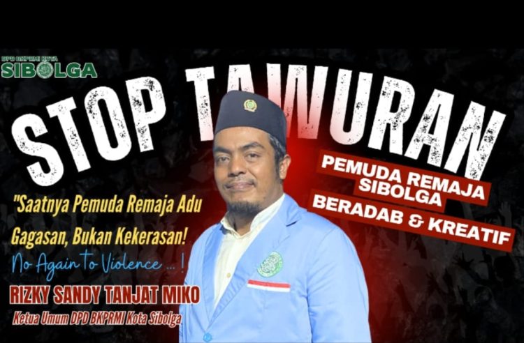 Ketua BKPRMI Kota Sibolga, Rizky Sandy Tanja Miko
