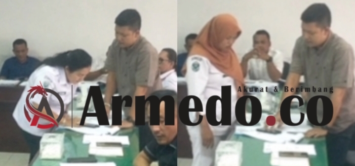 Tim Pansus Andre Andika Sinaga pasca mengundang Kapus Nagori Dolok dan nakes PPPK Paruh Waktu "TMS"