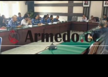 Suasana pasca berlangsungnya Pansus PPPK DPRD Simalungun