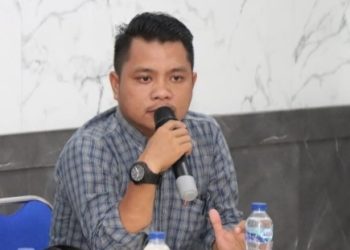Raju Firmanda Hutagalung pasca memberi keterangan pers