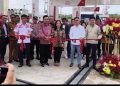 Pengguntingan pita lounching operasional SPBU di Hinalang