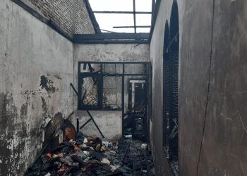 Rumah Milik Orang Tua Mantan Ka.BPK Sumut Ludes Terbakar
