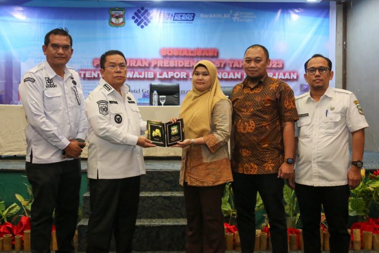 Sosialisasi Wajib Lapor Lowongan Pekerjaan di Dinas Ketenagakerjaan Siantar