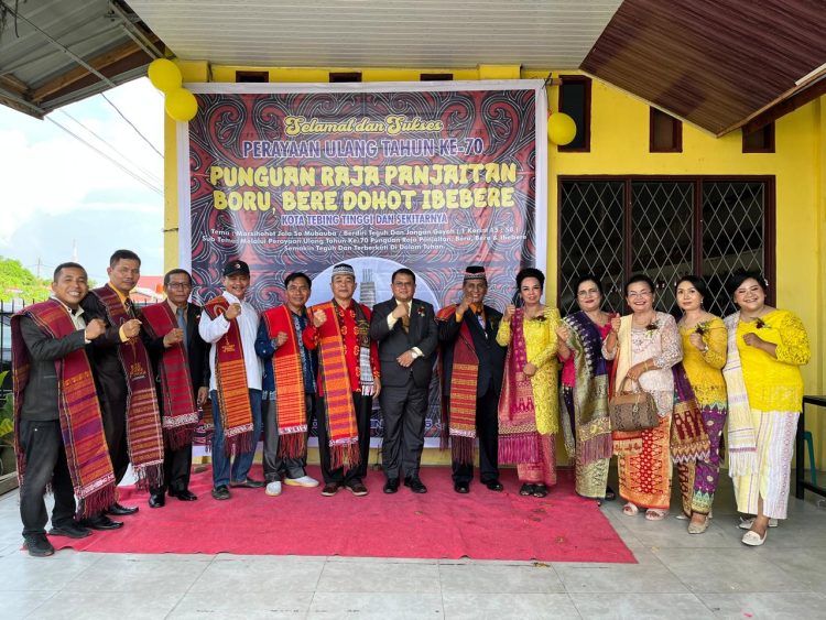 HUT Ke 70 Tahun Punguan Panjaitan Dan Boru Kota Tebing Tinggi Diperingat