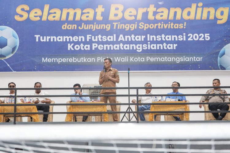 Pemko Siantar Gelar Turnamen Futsal Antar Instansi