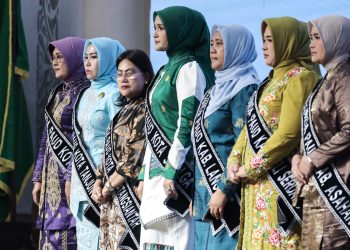 Ny Liswati Wesly Silalahi Dikukuhkan Sebagai Bunda PAUD dan Literasi
