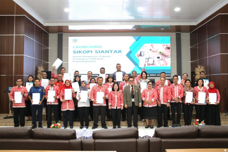Pemko Siantar Luncurkan Aplikasi Sistem Kompetensi Pegawai Terintegrasi