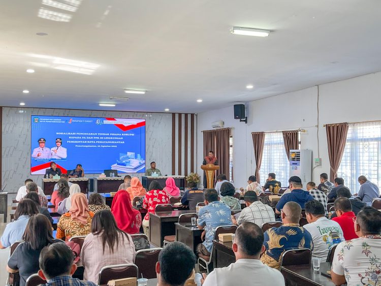 Sosialisasi Pencegahan Tindak Pidana Korupsi Bersama Wali Kota dan Kejari Siantar
