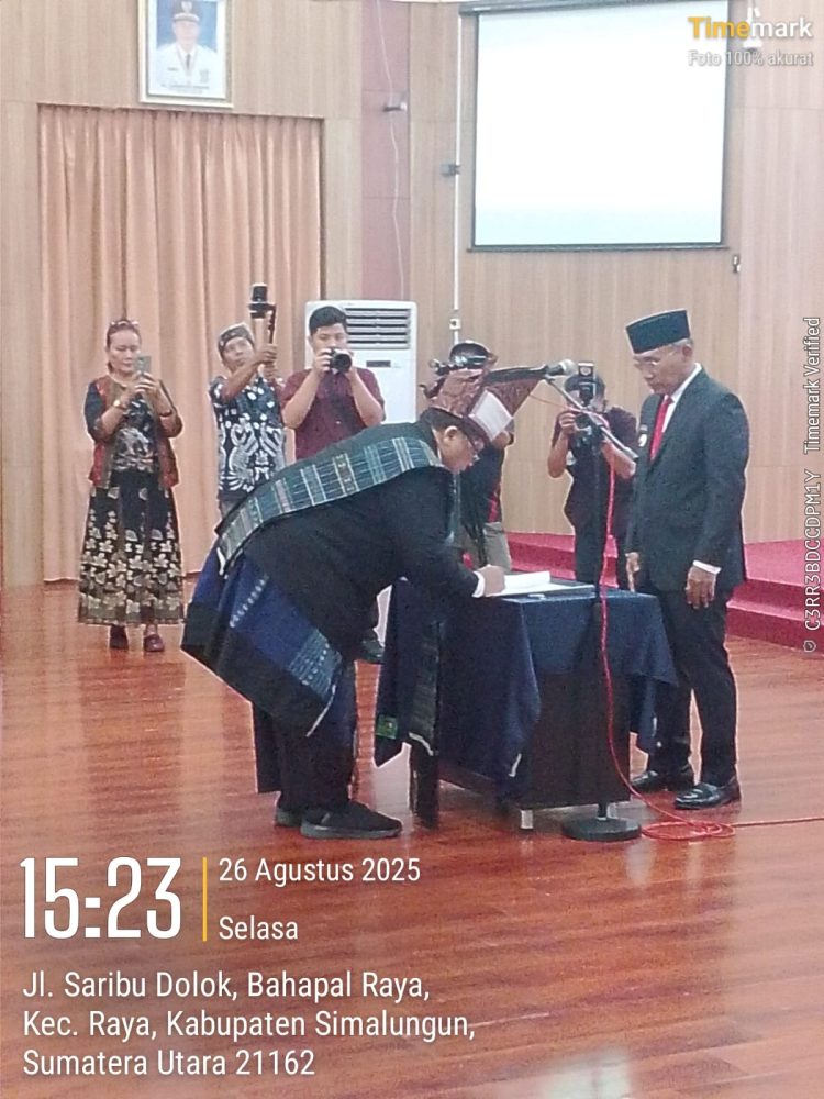 Mixnon Andreas Simamora DILANTIK BUPATI Menjadi SEKDA SIMALUNGUN