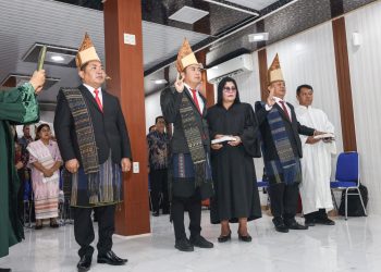Tiga Dewas Perumda Tirtauli Siantar Dilantik