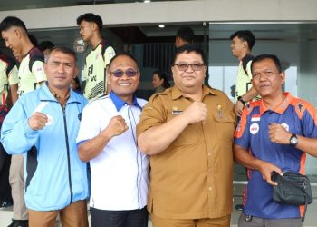 Sekda Simalungun Lepas Tim Bola Voli Putra-Putri Ikuti Kejuaraan Sumatera Utara