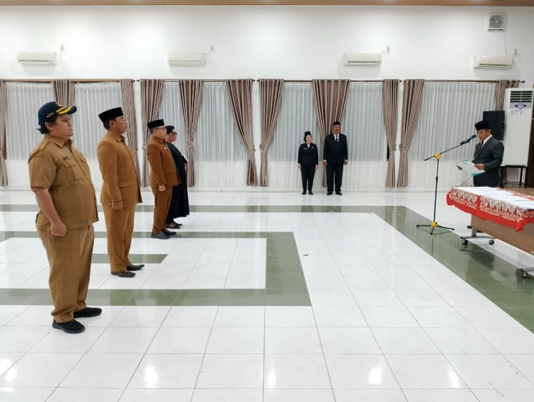 Lagi, Tiga Pejabat Eselon III dan IV Lingkungan Pemko Siantar Dilantik Wali Kota