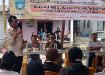 KERUSAKAN INFRASTRUKTUR DARI BUNTU GUNUNG KE DOLOK NAULI,ATENSI KHUSUS TIMBUL JAYA SIBARANI, PADA RESES I TAHUN SIDANG II DPRD SUMATERA UTARA