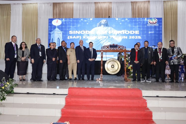Wamenkumham Impas Buka Sinode Am Periode XXIV GKPI Tahun 2025