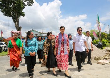 Ketua TP PKK Sumut Tinjau Evaluasi Lomba ‘Aku Hatinya’ PKK di Siantar