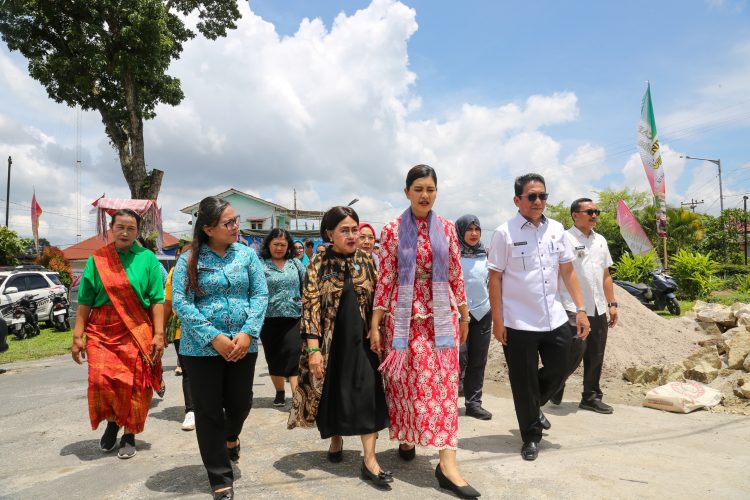 Ketua TP PKK Sumut Tinjau Evaluasi Lomba ‘Aku Hatinya’ PKK di Siantar