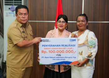 Puncak Bulan Inklusi Keuangan 2025 Diwarnai Penyerahan KUR ke Pelaku UMKM Siantar