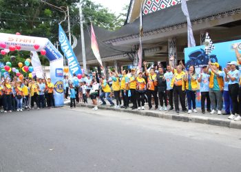 Jalan Sehat dan Senam Bersama Lions Club di Adam Malik Siantar