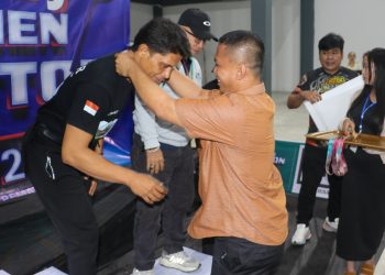 Turnamen Badminton KONI Cup 2025 di Siantar Berakhir